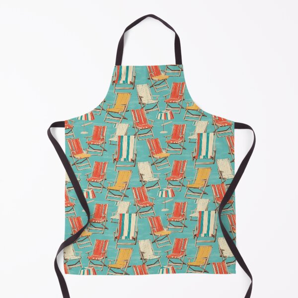 Item preview, Vintage Beach Chairs Summer Vacation Pattern designed and sold by tsuttles.