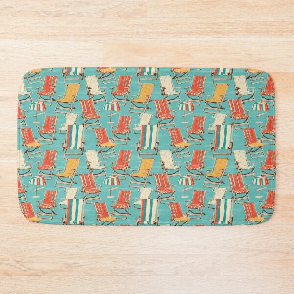 Item preview, Vintage Beach Chairs Summer Vacation Pattern designed and sold by tsuttles.