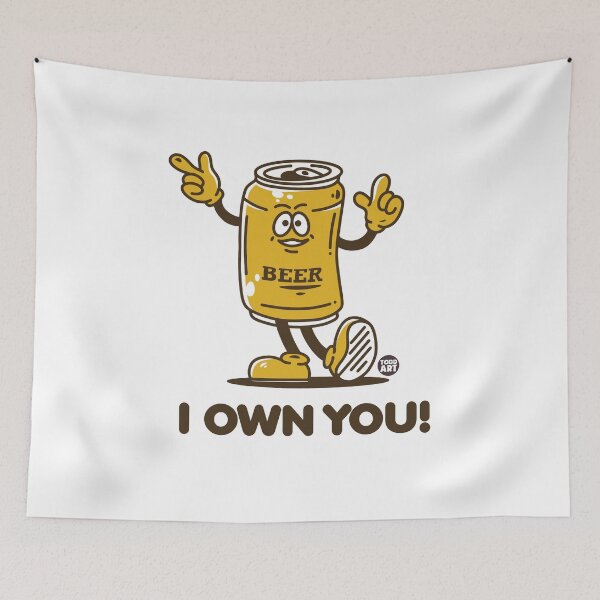 Item preview, I OWN YOU BEER designed and sold by TODD GOLDMAN.