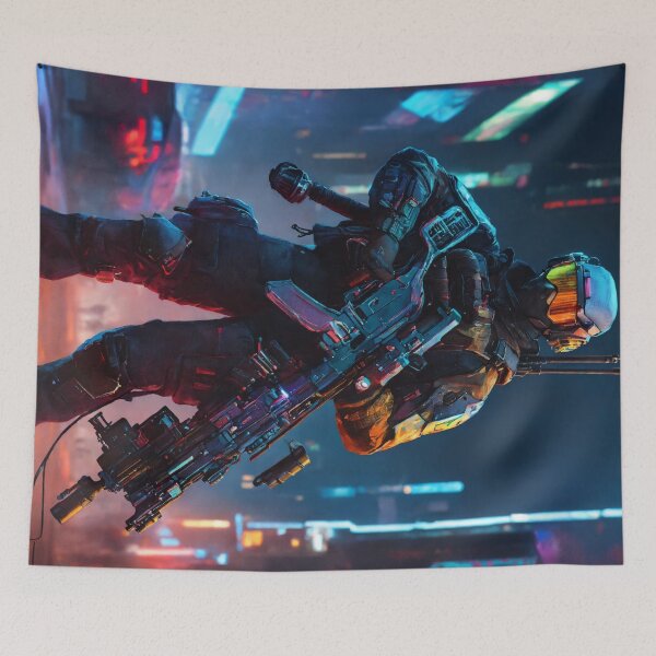 Item preview, Cyberpunk Soldier designed and sold by RaF71PrO.