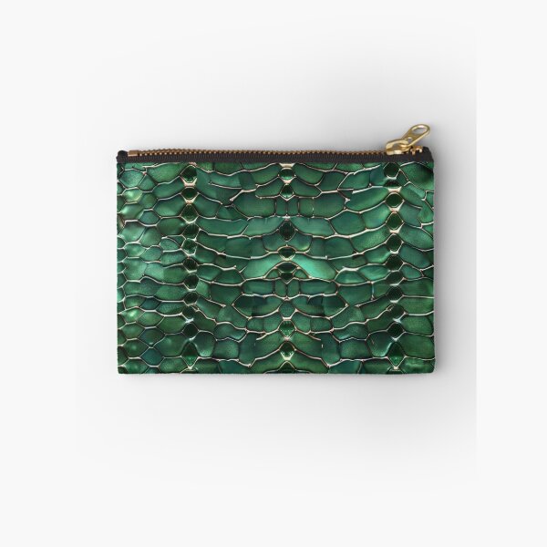 Aperçu de l'œuvre Gros plan de texture d'écaille de reptile vert émeraude créée et vendue par ImagineCorner.