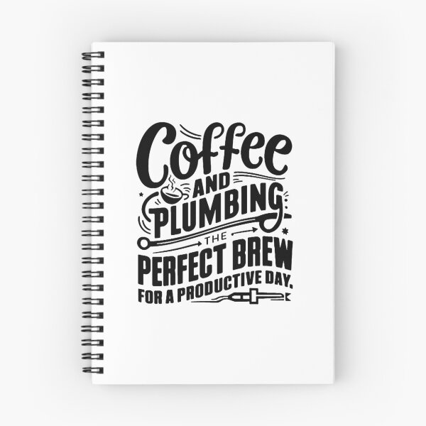 Item preview, Coffee and plumbing: The perfect brew for a productive day Plumber Birthday designed and sold by DomTeesHaven.