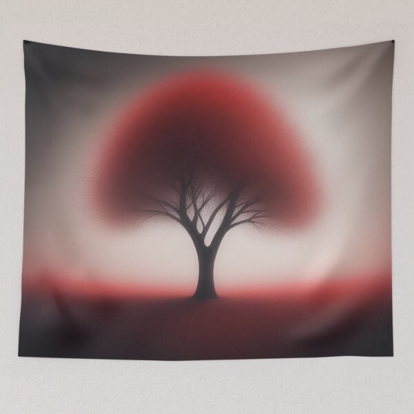 Item preview, RogerPattern - "Unleash Autumn Magic: 'Red Leaf Tree' Collection" designed and sold by RogerPattern.