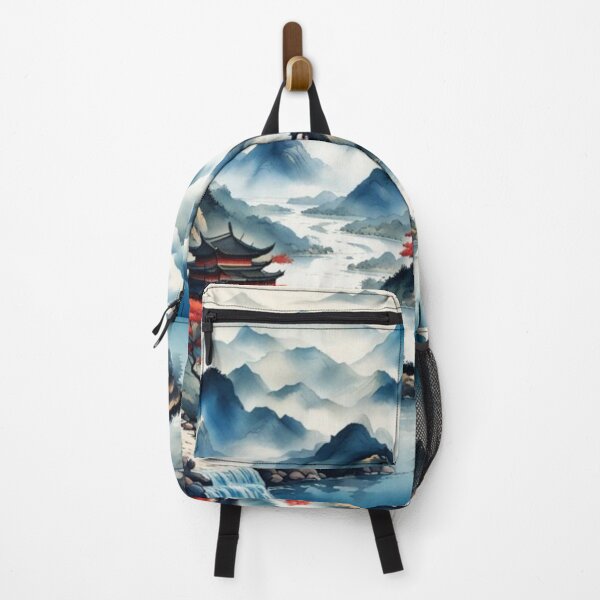 Item preview, China mountain village and river designed and sold by JackFreestone.