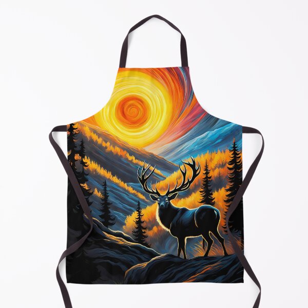 Item preview, Deer in a Sunset Forest, Ai Generated Art  designed and sold by ACC .