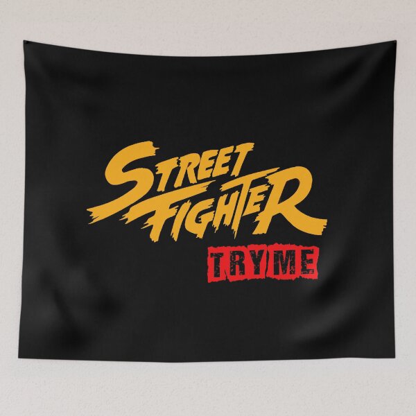 Item preview, STREET FIGHTER VIDEO GAME CARTOON LOGO designed and sold by digitalartlb.