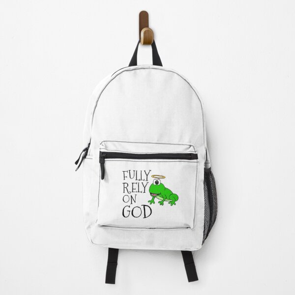 Item preview, Fully Rely On God, Frog Christian Church Funny designed and sold by doodlerob.