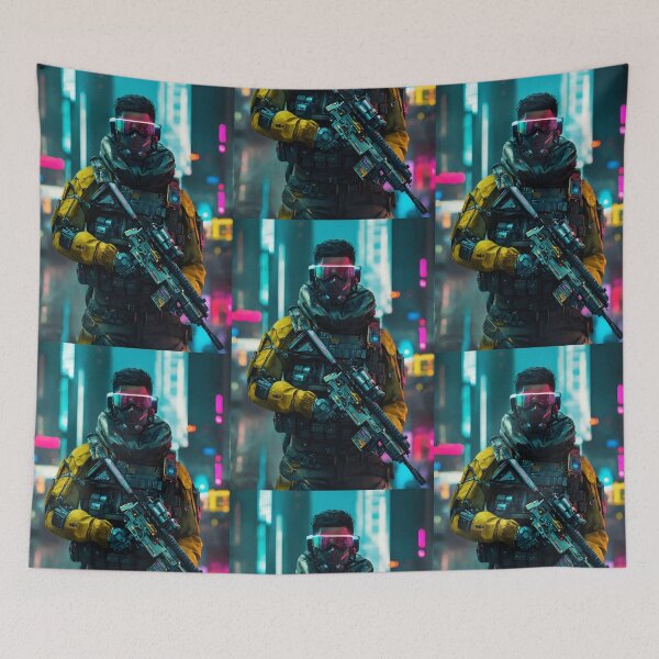 Item preview, Cyberpunk Soldier designed and sold by RaF71PrO.