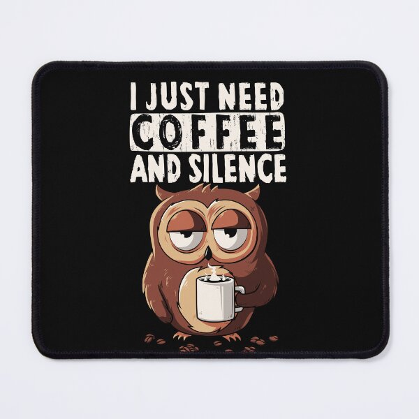 Item preview, Coffee and silence designed and sold by theduc.
