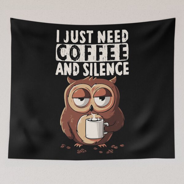 Item preview, Coffee and silence designed and sold by theduc.