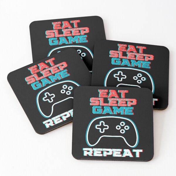 Item preview, Eat sleep game repeat designed and sold by sekrecja.