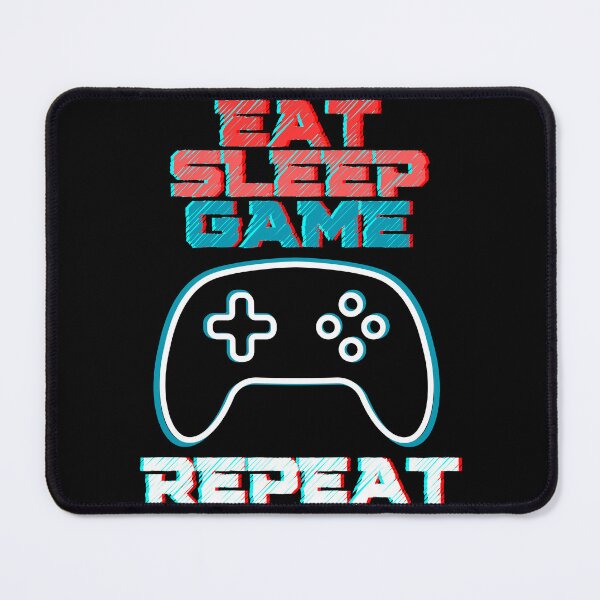 Item preview, Eat sleep game repeat designed and sold by sekrecja.