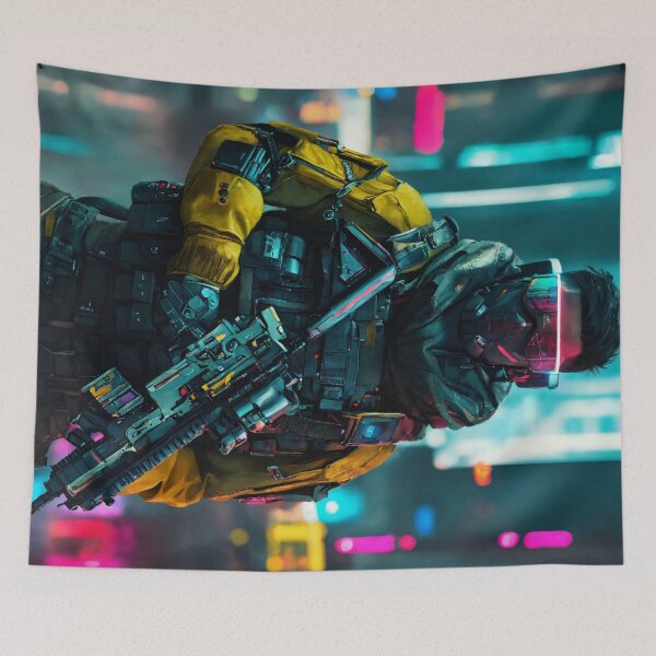 Item preview, Cyberpunk Soldier designed and sold by RaF71PrO.