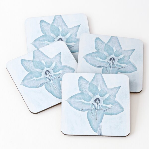 Item preview, Blue Asiatic Lily. Minimalist Still Life designed and sold by Pretty-Bird.