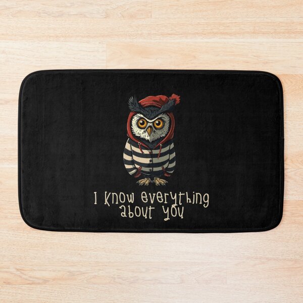 Item preview, Funny owl character  designed and sold by VibeStyleShop.