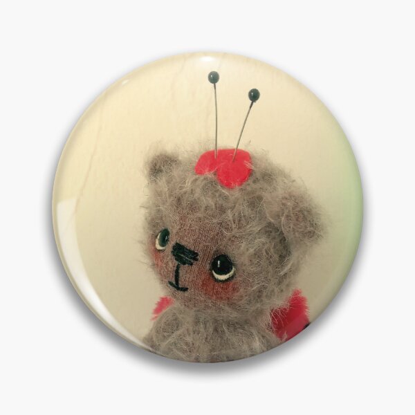 Item preview, Hand made bear from Teddy Bear Orphans - Lou Ladybird designed and sold by Teddy Bear Orphans .