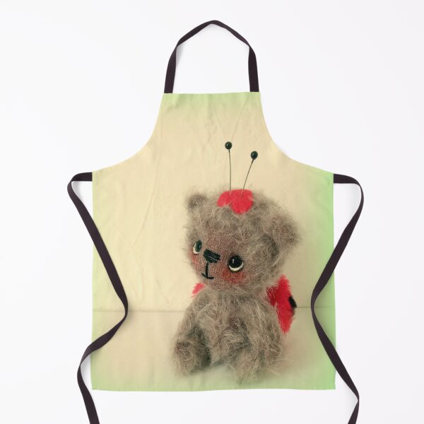 Item preview, Hand made bear from Teddy Bear Orphans - Lou Ladybird designed and sold by Teddy Bear Orphans .