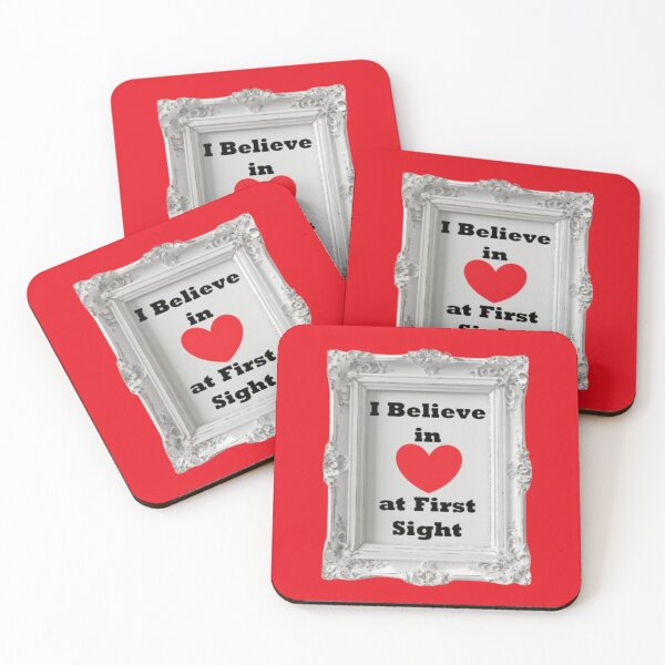 Item preview, Love at First Sight quote designed and sold by BartHugoKnight.