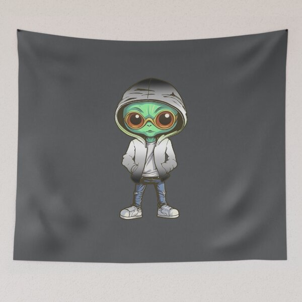 Item preview, Agender Pride Flag Alien, Subtle Agender Pride Design designed and sold by Travelslightly.