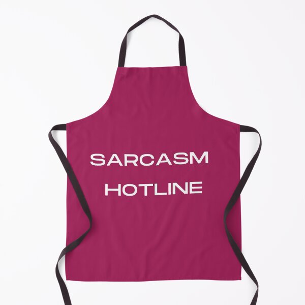 Item preview, Sarcasm Hotline Where Wit and Irony Meet Assistance designed and sold by ArtComixHaven.