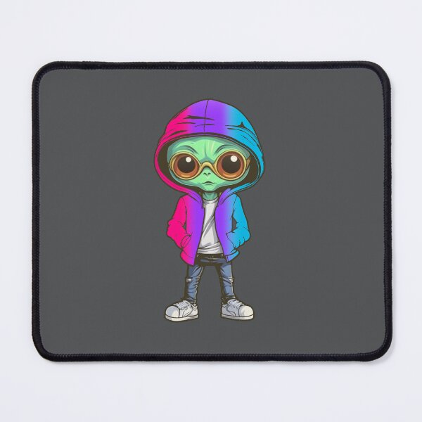 Item preview, Androgynous Pride Flag Alien, Subtle Androgynous Pride Design designed and sold by Travelslightly.