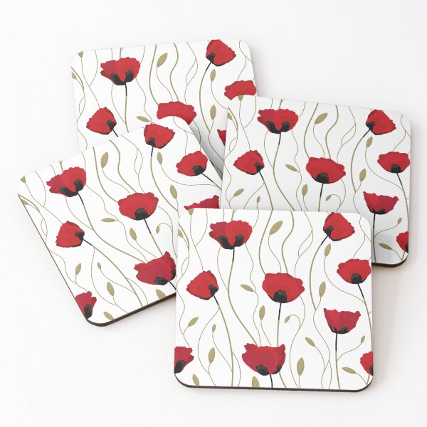 Item preview, Poppies pattern by CallisC ⭐⭐⭐⭐⭐ designed and sold by CallisC-Arts.