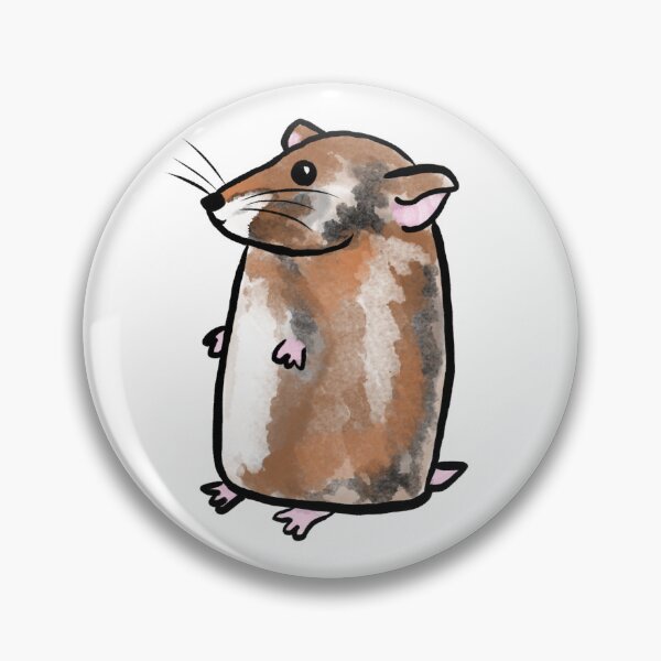 Item preview, "Peppa the Hamster" designed and sold by BriKri.
