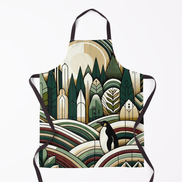 Item preview, Cream Maroon Indian Style Forest With Hills designed and sold by PenguinForests.