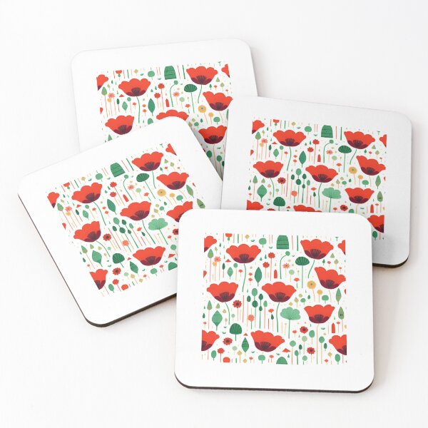 Item preview, Poppies pattern by CallisC ⭐⭐⭐⭐⭐ designed and sold by CallisC-Arts.
