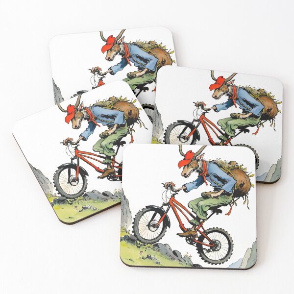 Item preview, Goat Trek: Determined Climbing on a Mountain Bike designed and sold by GrizzlyCollective.