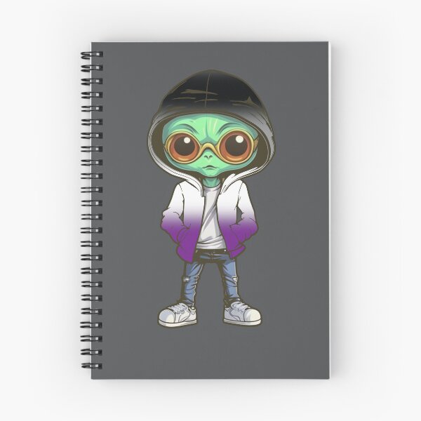 Item preview, Asexual  Pride Flag Alien, Subtle Asexual Pride Design designed and sold by Travelslightly.