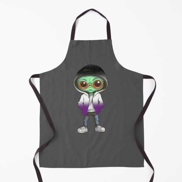 Item preview, Asexual  Pride Flag Alien, Subtle Asexual Pride Design designed and sold by Travelslightly.