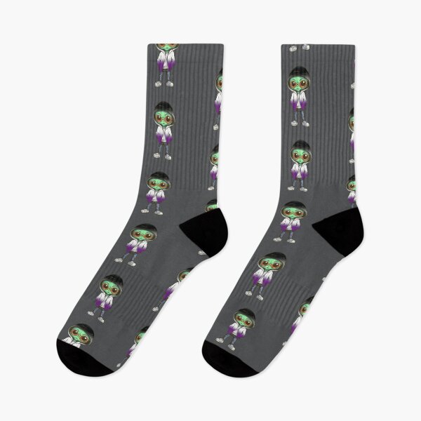 Item preview, Asexual  Pride Flag Alien, Subtle Asexual Pride Design designed and sold by Travelslightly.