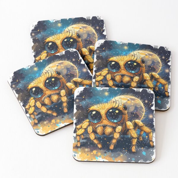 Item preview, Spinning Webs Among the Stars, Arachnid Odyssey Tee, Eight Legs Beyond Earth Gift designed and sold by Terry-Salsa.