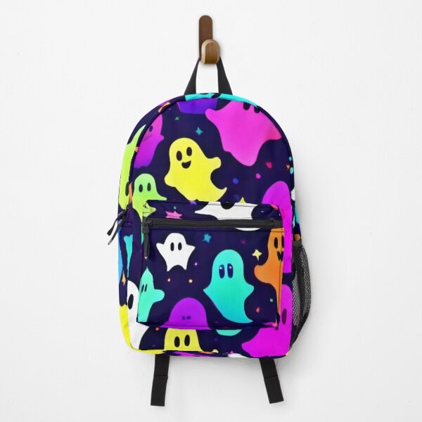 Item preview, Colorful Halloween Ghosts Art designed and sold by Health And Fitness Posts e-Store.