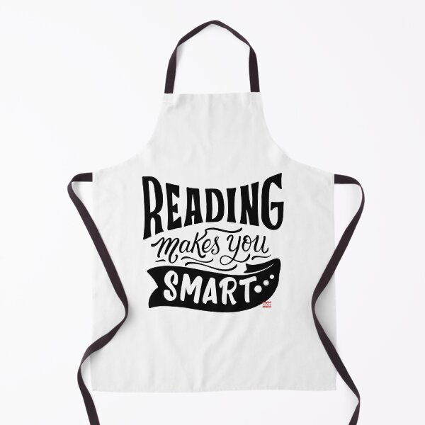 Item preview, reading makes you smart - quote designed and sold by BaconLines.