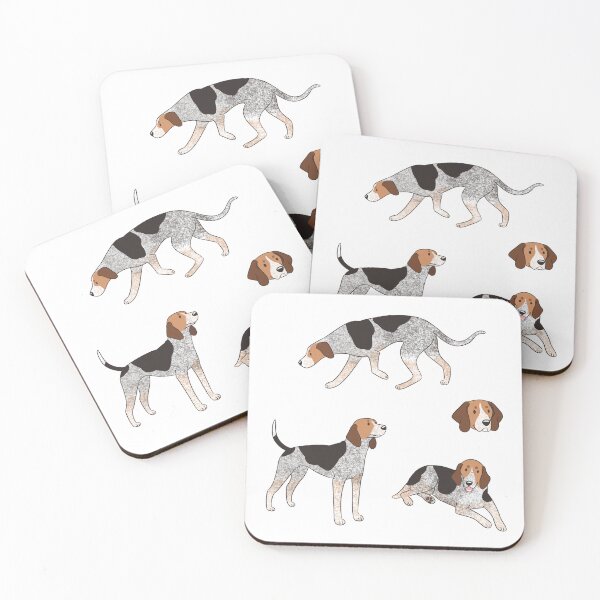 Item preview, American English Coonhound dog  designed and sold by Yaragold.