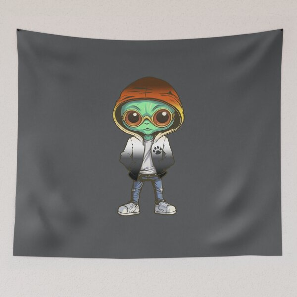 Item preview, Gay Bear Pride Flag Alien, Subtle Bear Pride Design designed and sold by Travelslightly.