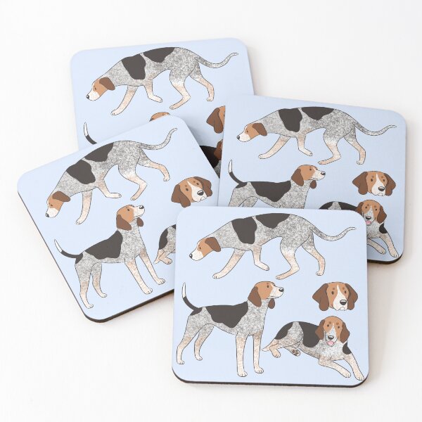 Item preview, Cute American English Coonhound dog  designed and sold by Yaragold.