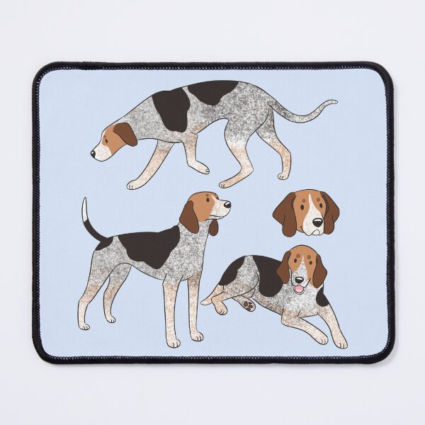 Item preview, Cute American English Coonhound dog  designed and sold by Yaragold.