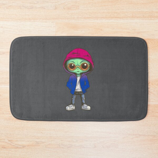 Item preview, Bisexual Pride Flag Alien, Subtle Bisexual Pride Design designed and sold by Travelslightly.