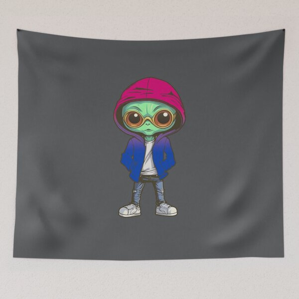 Item preview, Bisexual Pride Flag Alien, Subtle Bisexual Pride Design designed and sold by Travelslightly.