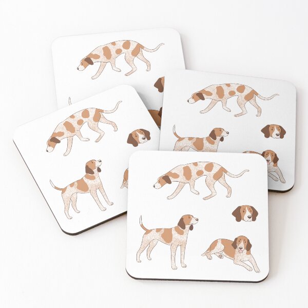 Item preview, American English Coonhound dog pack designed and sold by Yaragold.