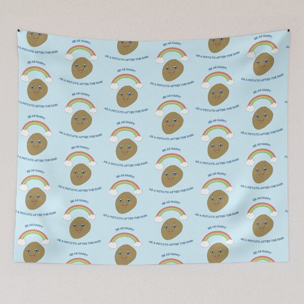 Item preview, Be As Happy As A Potato designed and sold by HugSomeNettles.