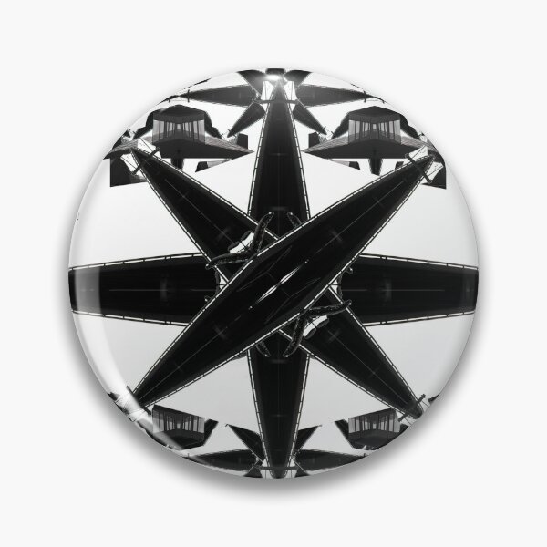 Item preview, Architectural Elements, B&W ,Repeating Pattern, Man Made Pattern #3 designed and sold by IdoFriedmanArt.