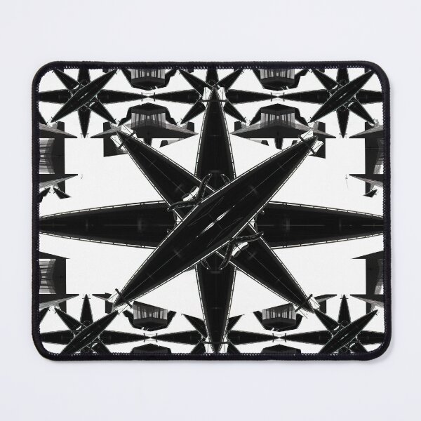 Item preview, Architectural Elements, B&W ,Repeating Pattern, Man Made Pattern #3 designed and sold by IdoFriedmanArt.