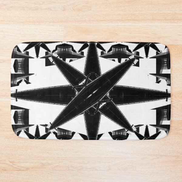 Item preview, Architectural Elements, B&W ,Repeating Pattern, Man Made Pattern #3 designed and sold by IdoFriedmanArt.
