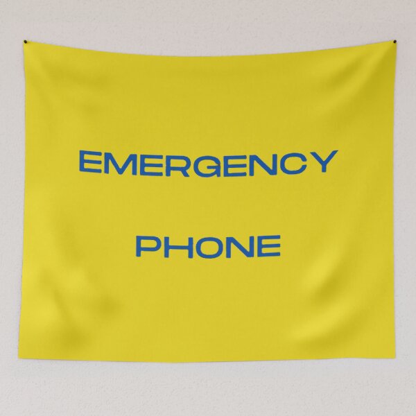 Item preview, Immediate Aid: Emergency Phone, Your Crucial Safety Tool" designed and sold by ArtComixHaven.