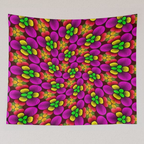 Item preview, Pink Bubble Flowers designed and sold by Patternflower.