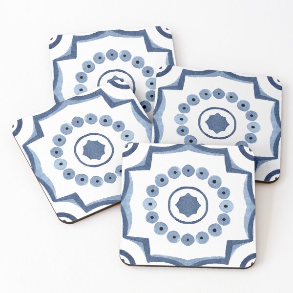 Item preview, Indigo Tile designed and sold by PolosLiliia.